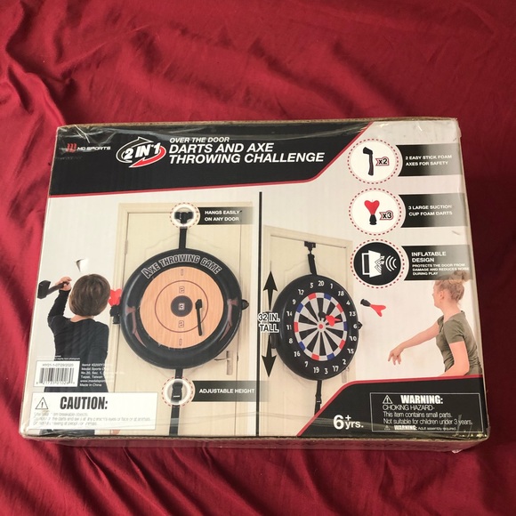 Over the door darts and axe throwing challenge - Picture 2 of 2